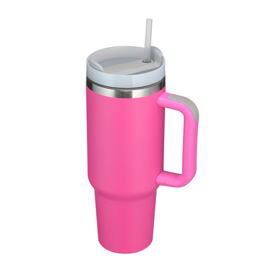MegaGrip 40oz Tumbler – Insulated Stainless Steel Cup with Straw & Handle